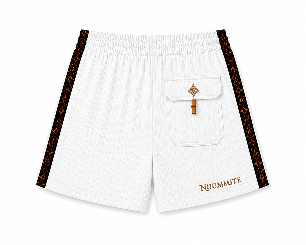 Nuummite Gauze Crop & Shorts Set